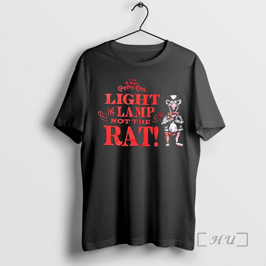 Trending Muppets Christmas Carol Light Lamp Not The Rat T-Shirts, Hoodie, Sweatshirt | InkNestWear.com