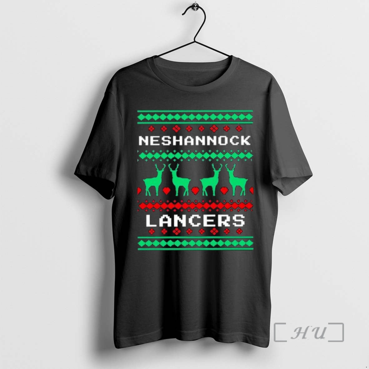Trending Neshannock Lancers Ugly Christmas T-Shirts, Hoodie, Sweatshirt | InkNestWear.com