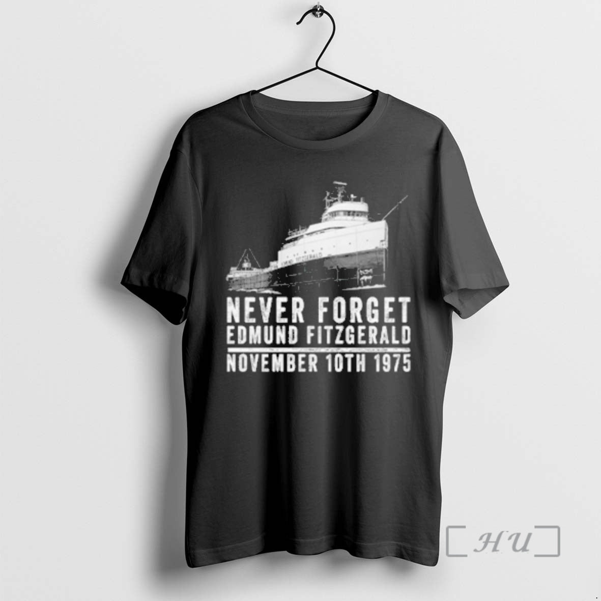 Trending Never Forget Edmund Fitzgerald November 10th 1975 T-Shirts, Hoodie, Sweatshirt