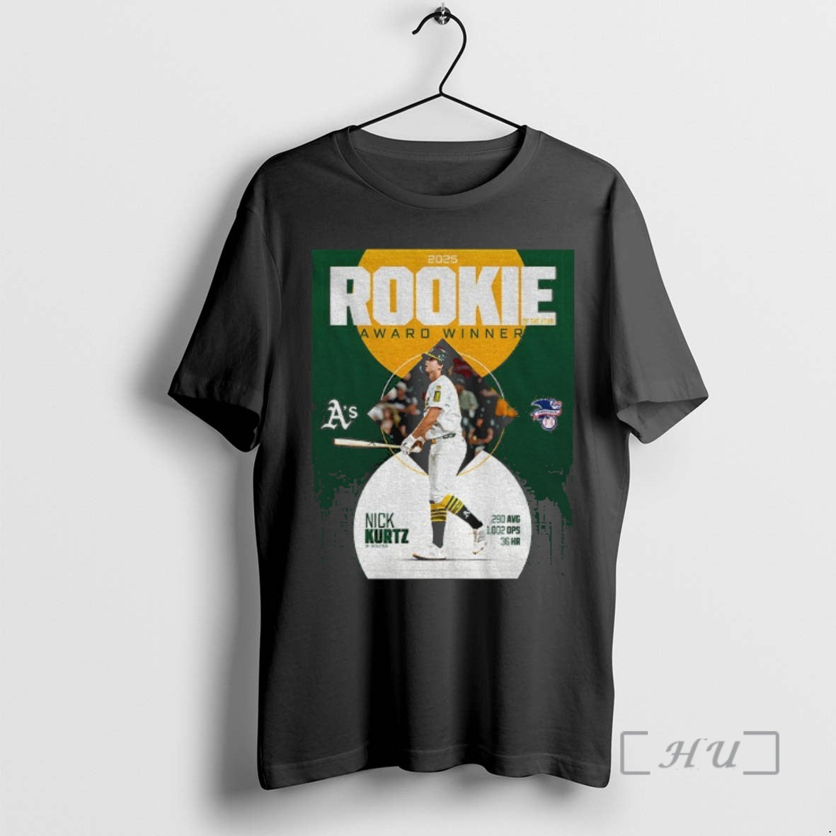 Trending Nick Kurtz Oakland Athletics American League Rookie Award Winner T-Shirts, Hoodie, Sweatshirt | InkNestWear.com