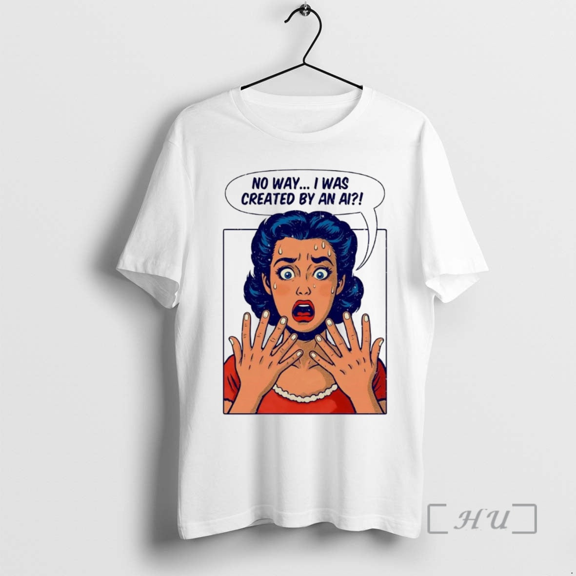 Trending No Way I Was Created By An Ai T-Shirts, Hoodie, Sweatshirt | InkNestWear.com