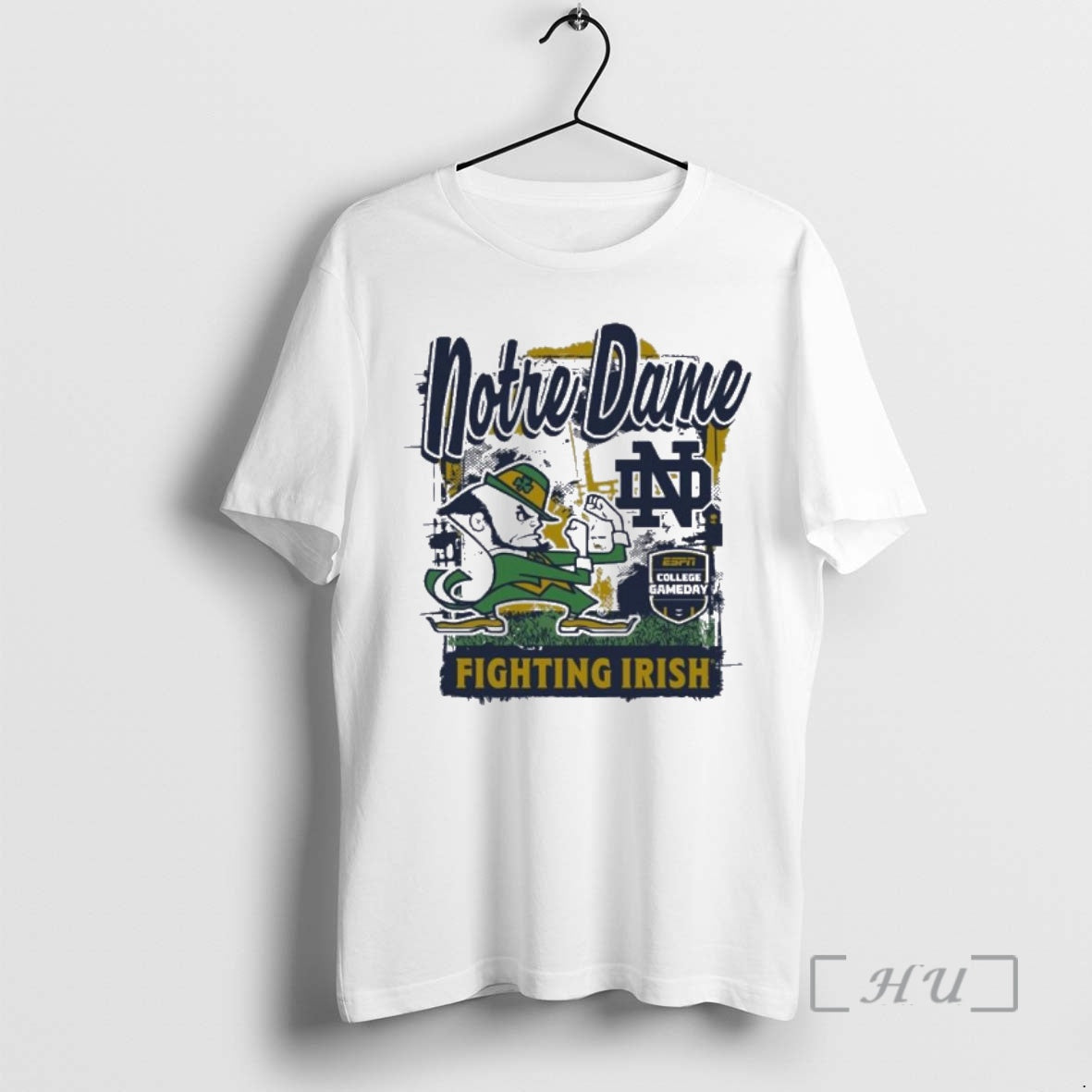 Trending Notre Dame Football 2025 College Gameday Mascot Runner T-Shirts, Hoodie, Sweatshirt | InkNestWear.com