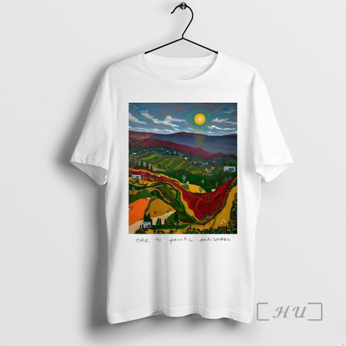 Trending Ode To Alanis Palisades Graphic Art T-Shirts, Hoodie, Sweatshirt | InkNestWear.com