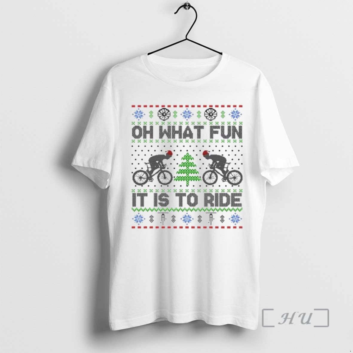 Trending Oh What Fun It Is To Ride Bmx Bicycle Ugly Christmas Ornaments Premium T-Shirts, Hoodie, Sweatshirt