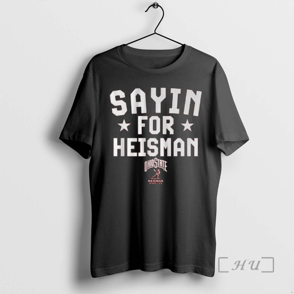 Trending Ohio State Football Julian Sayin For Heisman 2025 T-Shirts, Hoodie, Sweatshirt | InkNestWear.com