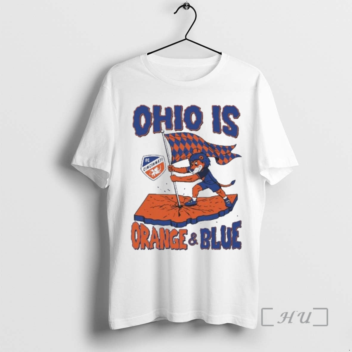 Trending Ohio Is Orange Blue Fc Cincinnati T-Shirts, Hoodie, Sweatshirt | InkNestWear.com
