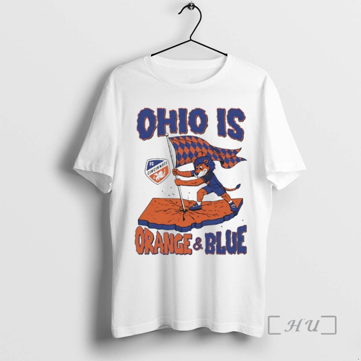 Trending Ohio Is Orange And Blue Fc Cincinnati T-Shirts, Hoodie, Sweatshirt | InkNestWear.com