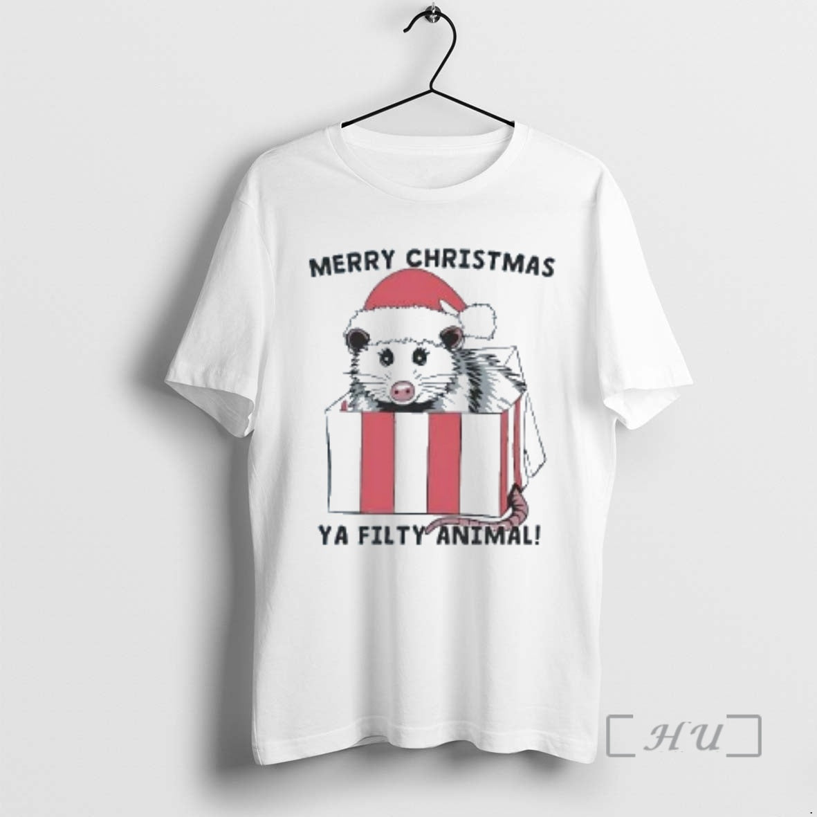 Trending Opossum Merry Christmas Ya Filty Animal Christmas T-Shirts, Hoodie, Sweatshirt | InkNestWear.com