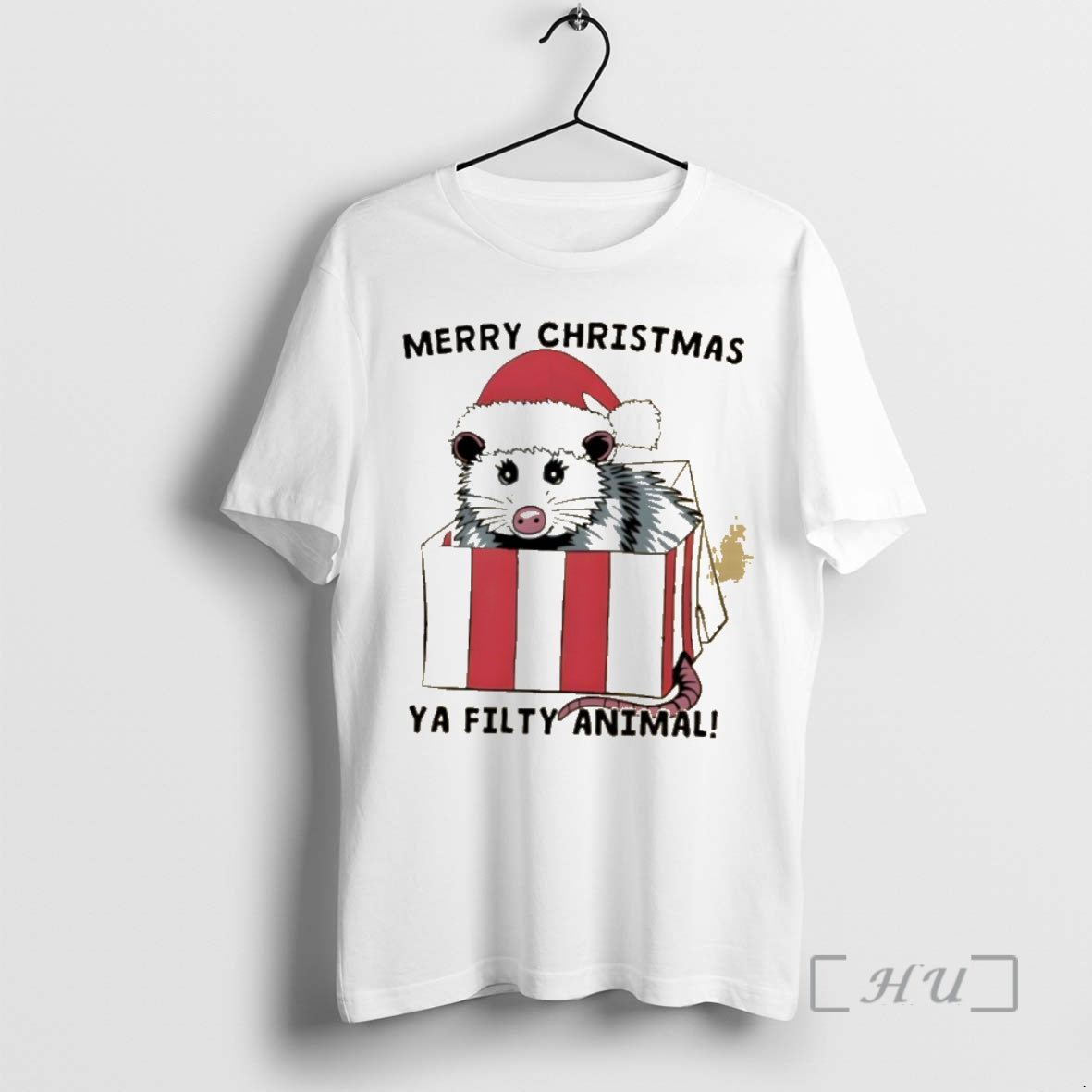Trending Opossum Merry Christmas Ya Filty Animal T-Shirts, Hoodie, Sweatshirt | InkNestWear.com
