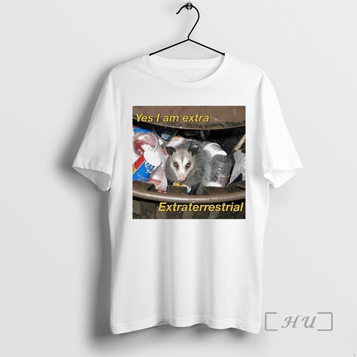 Trending Opossum Yes I Am Extra Extraterrestrial T-Shirts, Hoodie, Sweatshirt | InkNestWear.com