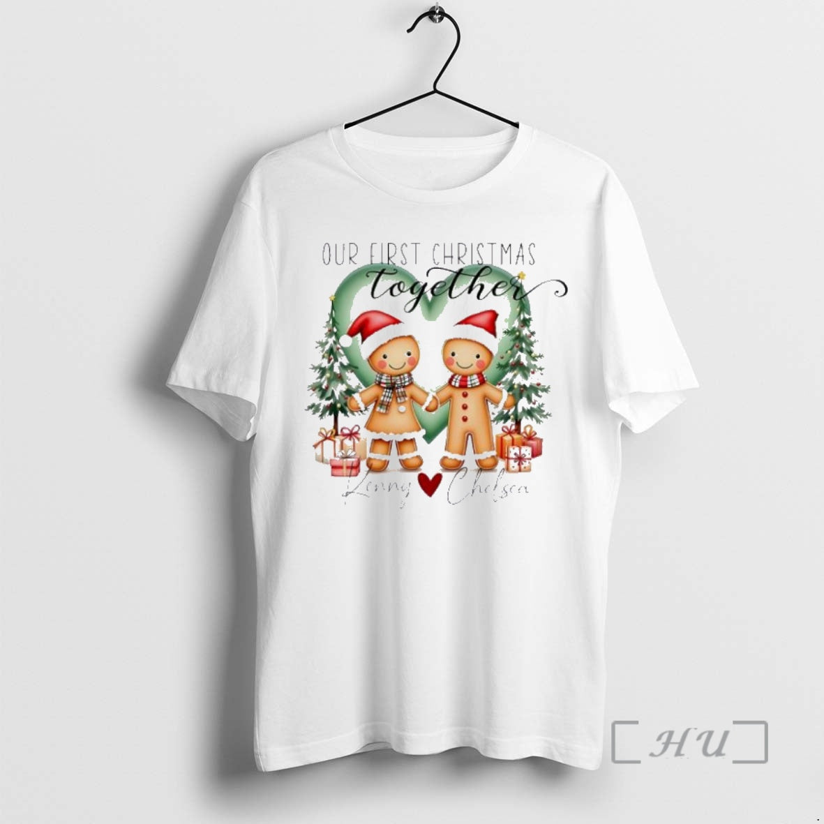 Trending Our First Christmas Together Personalized Ornaments White T-Shirts, Hoodie, Sweatshirt | InkNestWear.com