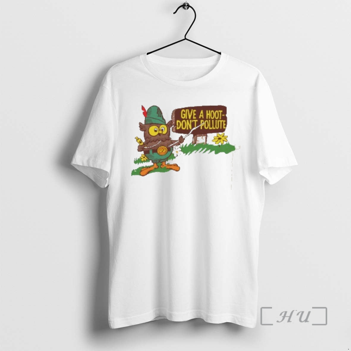 Trending Owl Give A Hoot Dont Pollute T-Shirts, Hoodie, Sweatshirt | InkNestWear.com