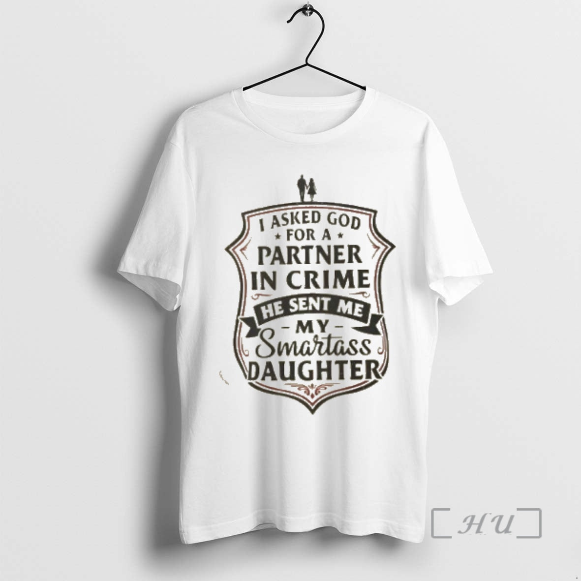 Trending Partner In Crime Daughter Dad Gift T-Shirts, Hoodie, Sweatshirt | InkNestWear.com
