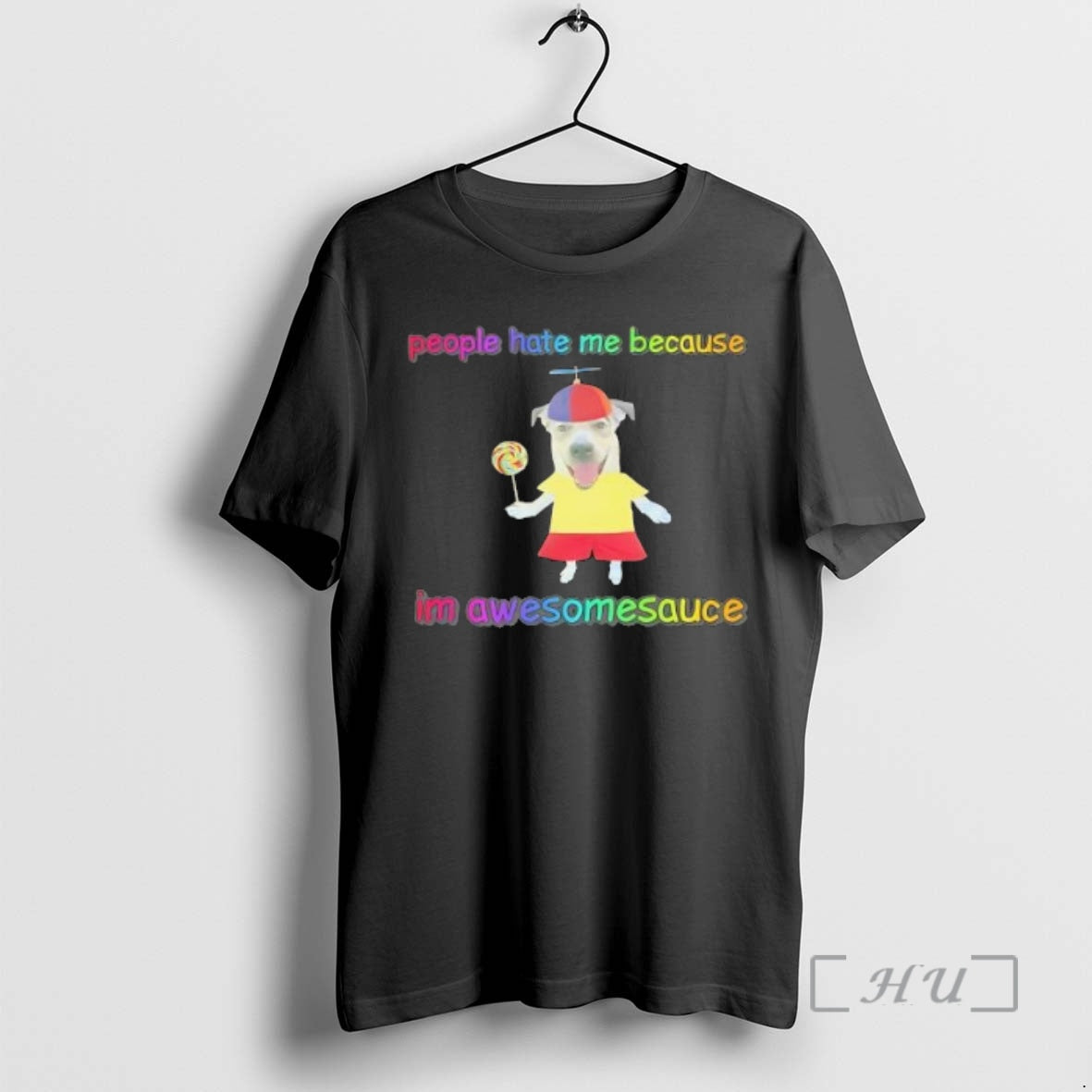Trending People Hate Me Because Im Awesomesauce Dog T-Shirts, Hoodie, Sweatshirt | InkNestWear.com