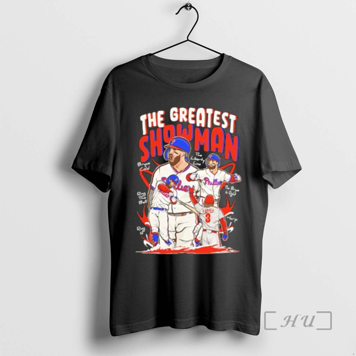 Trending Phillies Bryce Harper The Greatest Showman T-Shirts, Hoodie, Sweatshirt | InkNestWear.com