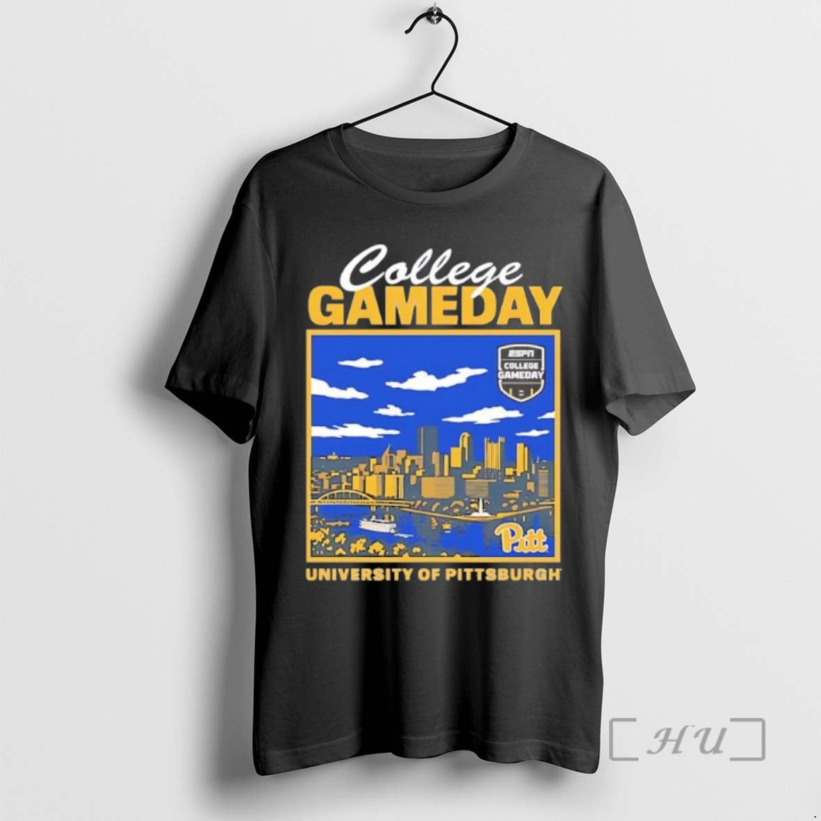Trending Pitt Panthers 2025 College Gameday City Skyline T-Shirts, Hoodie, Sweatshirt | InkNestWear.com