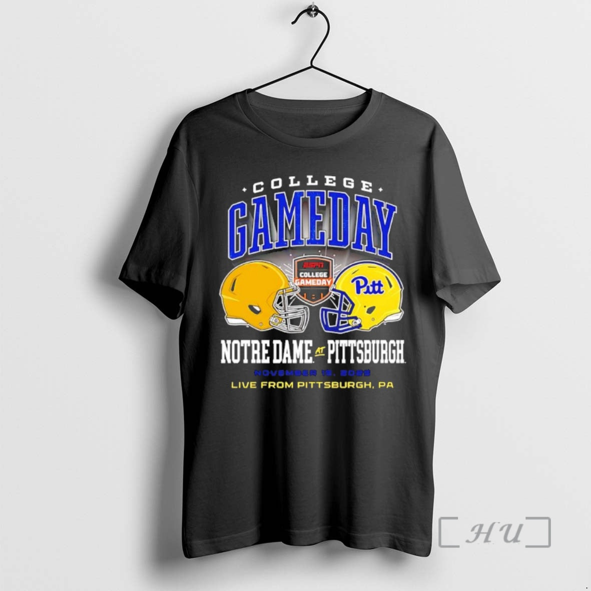 Trending Pitt Panthers Vs Notre Dame College Gameday 2025 Helmets T-Shirts, Hoodie, Sweatshirt | InkNestWear.com