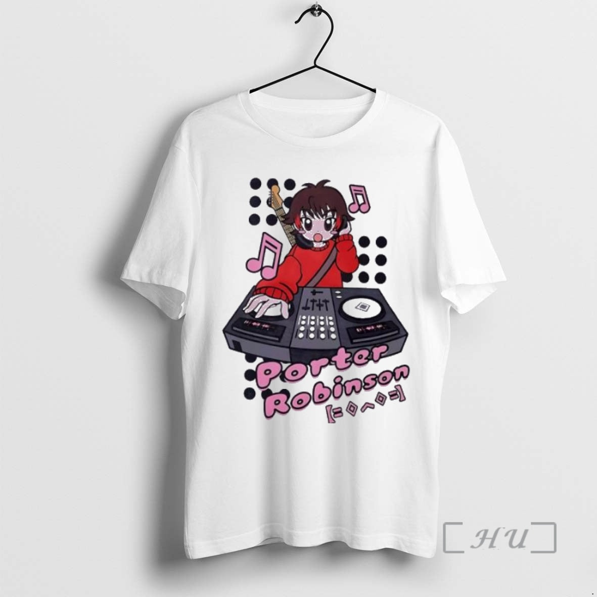 Trending Porter Robinson Anime Dj Ornaments White T-Shirts, Hoodie, Sweatshirt | InkNestWear.com