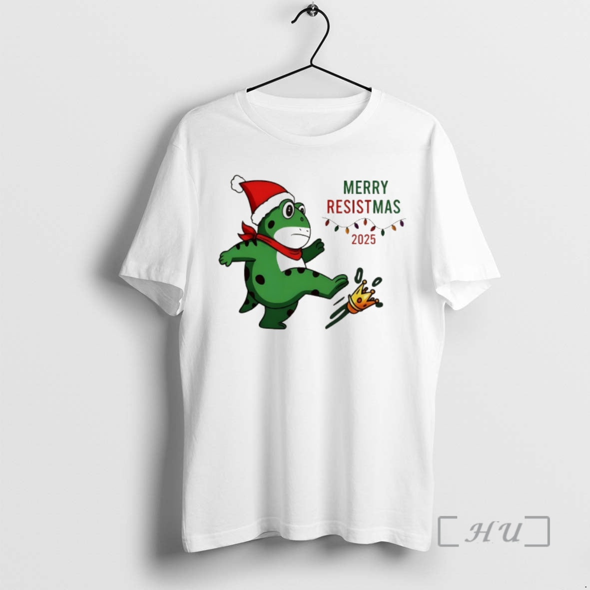 Trending Portland Frog Kick Crown Resist Merry Christmas Merry Christmas T-Shirts, Hoodie, Sweatshirt | InkNestWear.com