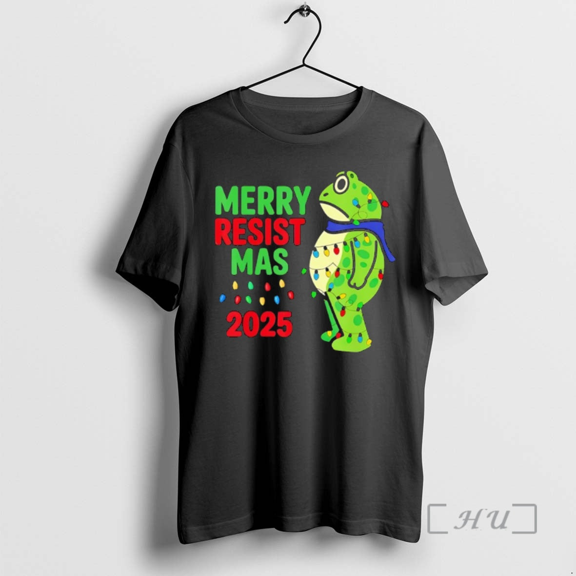 Trending Portland Frog Merry Resistmas 2025 Light T-Shirts, Hoodie, Sweatshirt | InkNestWear.com