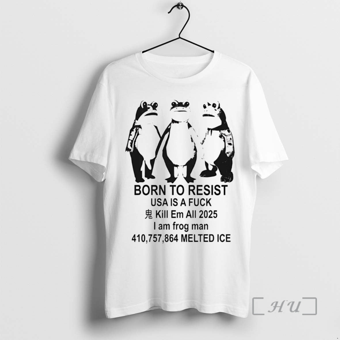 Trending Portland Frog Born To Resist Usa Is A Fuck Kill Em All 2025 Premium T-Shirts, Hoodie, Sweatshirt | InkNestWear.com