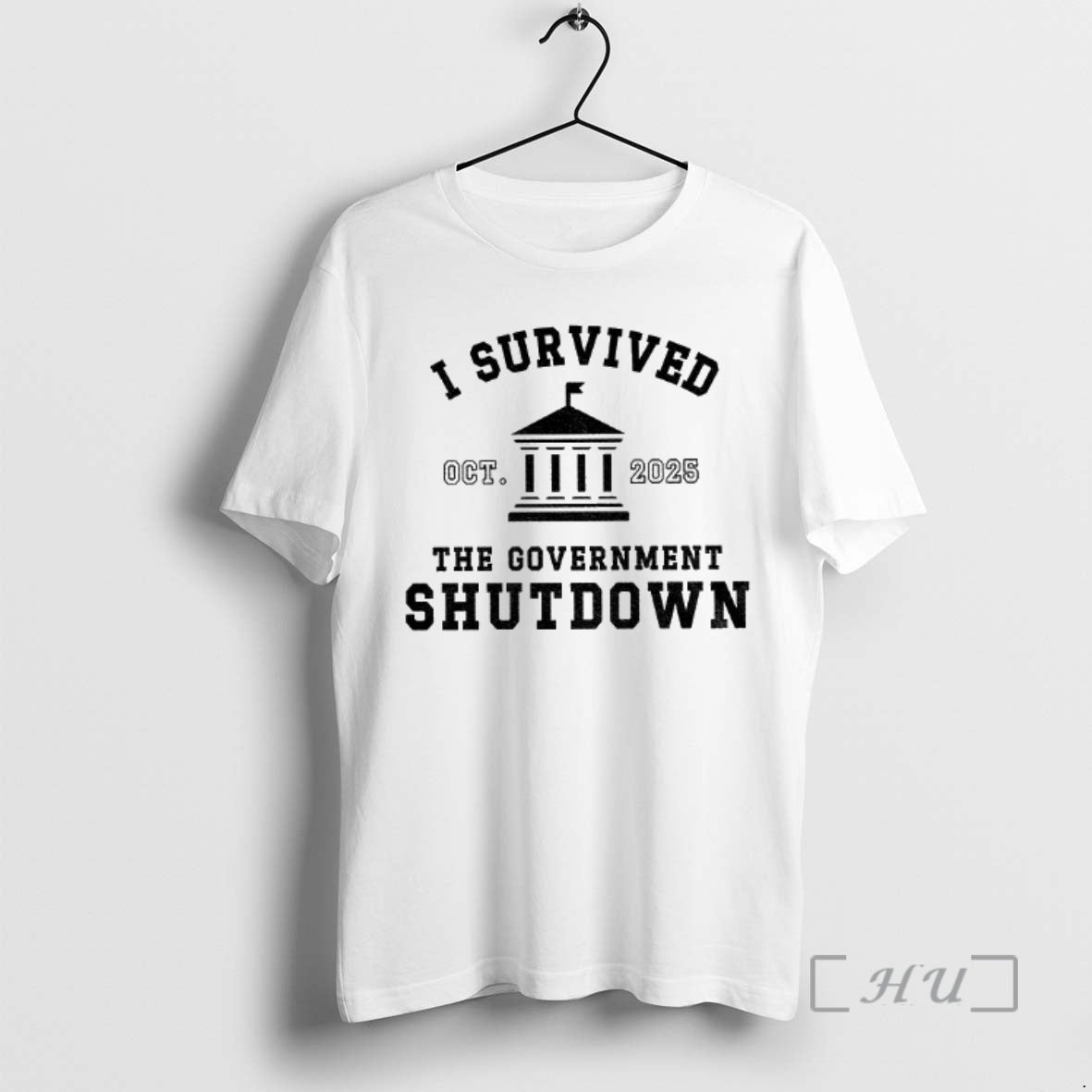 Trending Quirky I Survived The Government Shutdown October 2025 T-Shirts, Hoodie, Sweatshirt | InkNestWear.com