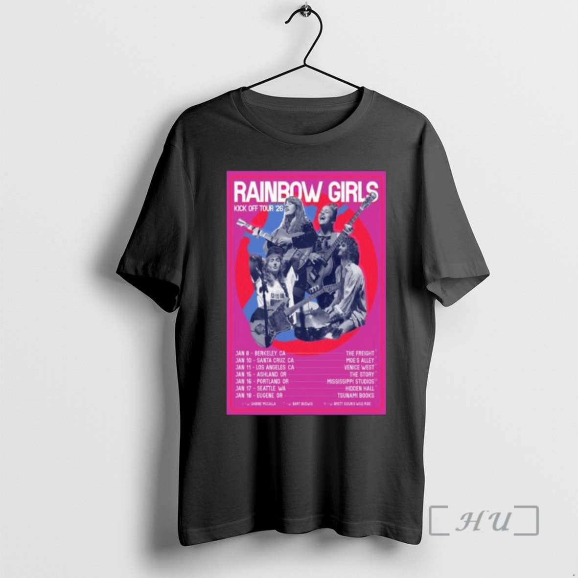 Trending Rainbow Girls Kick Off Tour 2026 T-Shirts, Hoodie, Sweatshirt | InkNestWear.com