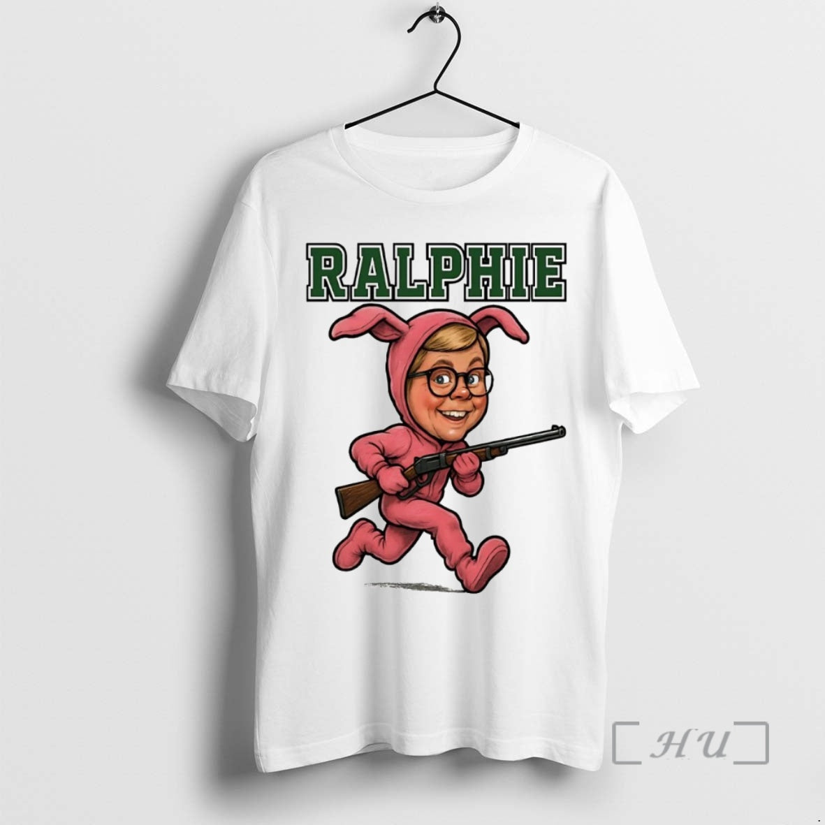 Trending Ralphie Parker Bunny Caricature Christmas T-Shirts, Hoodie, Sweatshirt | InkNestWear.com
