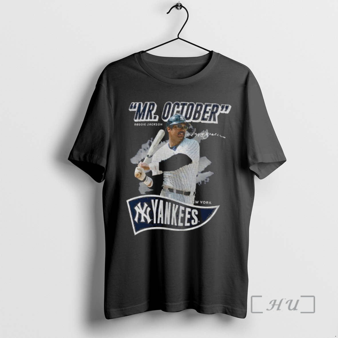Trending Reggie Jackson Mr October New York Yankees Baseball Mlb Player Signature Premium T Shirts Hoodie, Sweatshirt