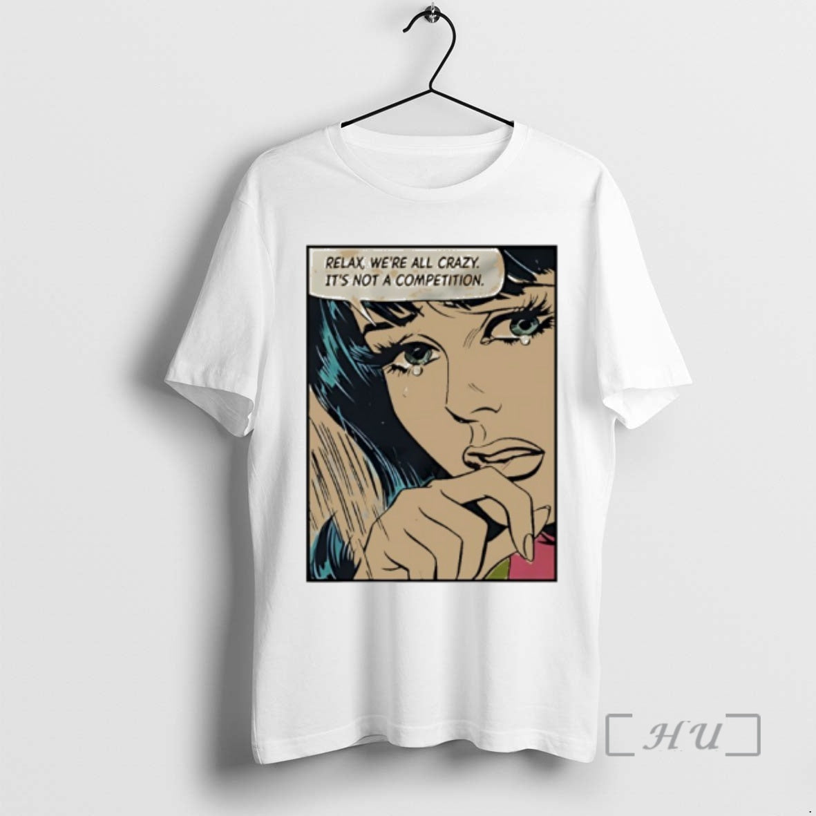Trending Relax Were All Crazy Its Not A Competition Retro T-Shirts, Hoodie, Sweatshirt | InkNestWear.com