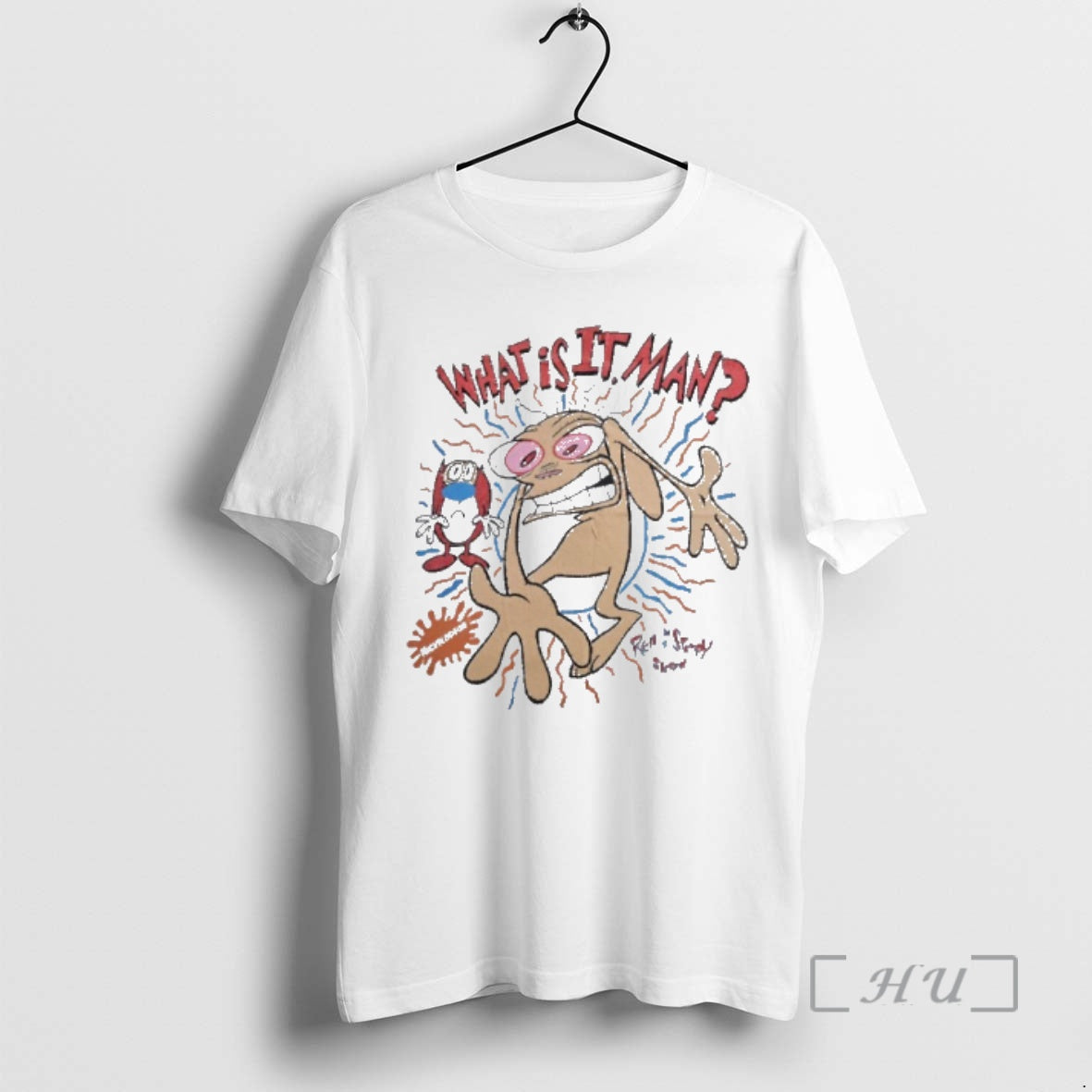 Trending Ren Stimpy What Is It Man T-Shirts, Hoodie, Sweatshirt | InkNestWear.com