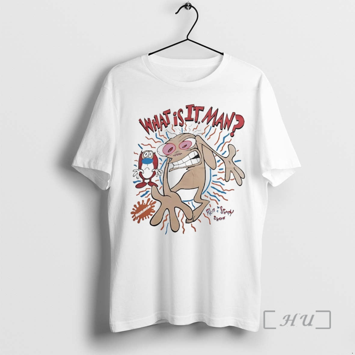 Trending Ren And Stimpy Show What Is It Man T-Shirts, Hoodie, Sweatshirt | InkNestWear.com