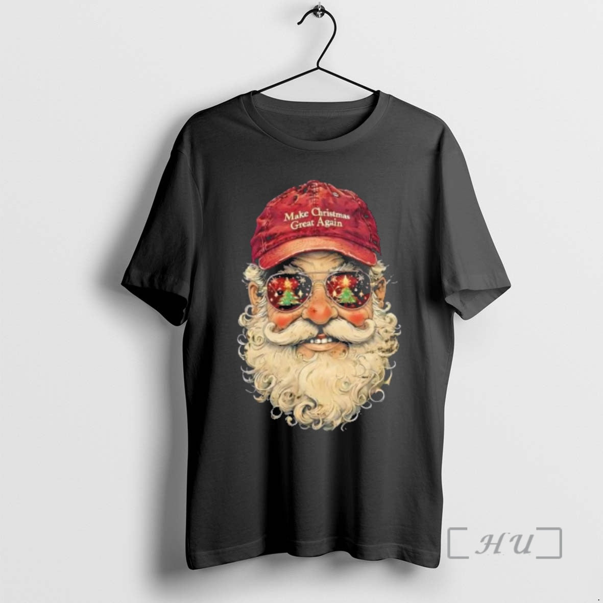 Trending Retro Santa Claus Make Christmas Great Again T-Shirts, Hoodie, Sweatshirt | InkNestWear.com