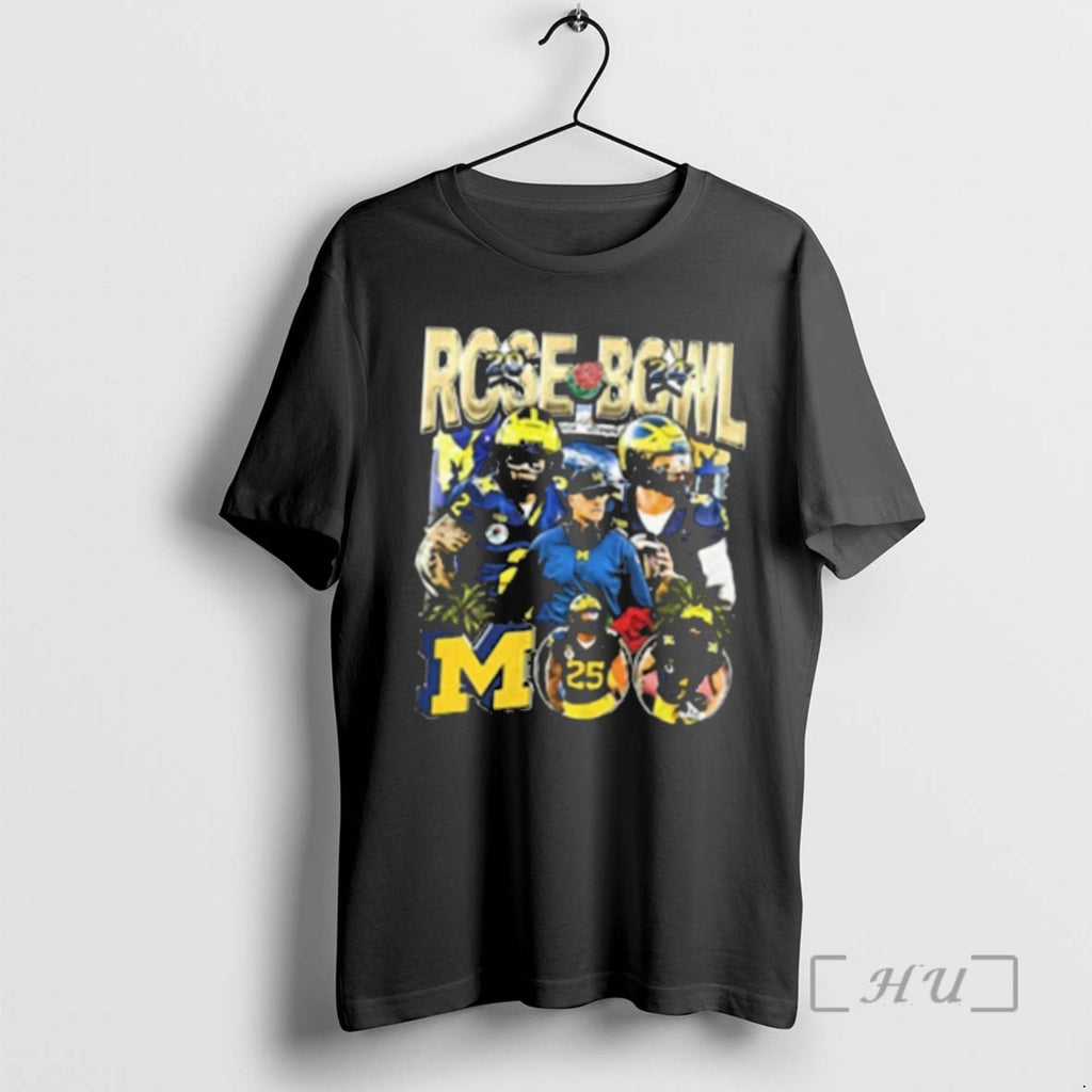 Trending Rose Bowl 25 Player Michigan T-Shirts, Hoodie, Sweatshirt | InkNestWear.com