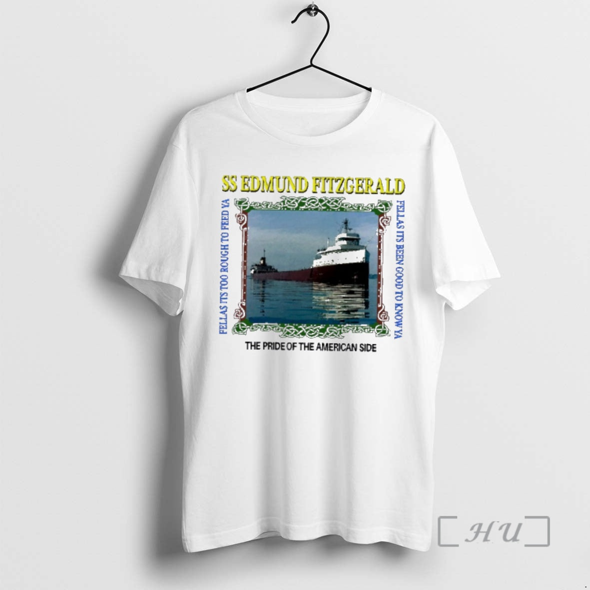 Trending Ss Edmund Fitzgerald The Pride Of The American Side T-Shirts, Hoodie, Sweatshirt | InkNestWear.com