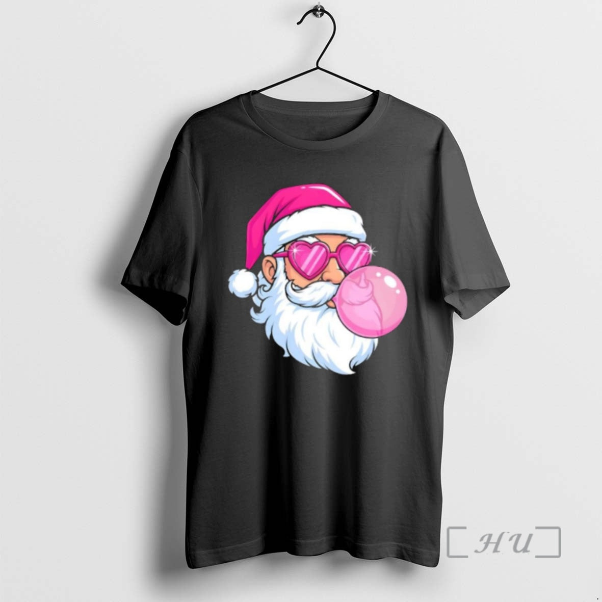 Trending Santa Claus Bubblegum Retro Christmas T-Shirts, Hoodie, Sweatshirt | InkNestWear.com