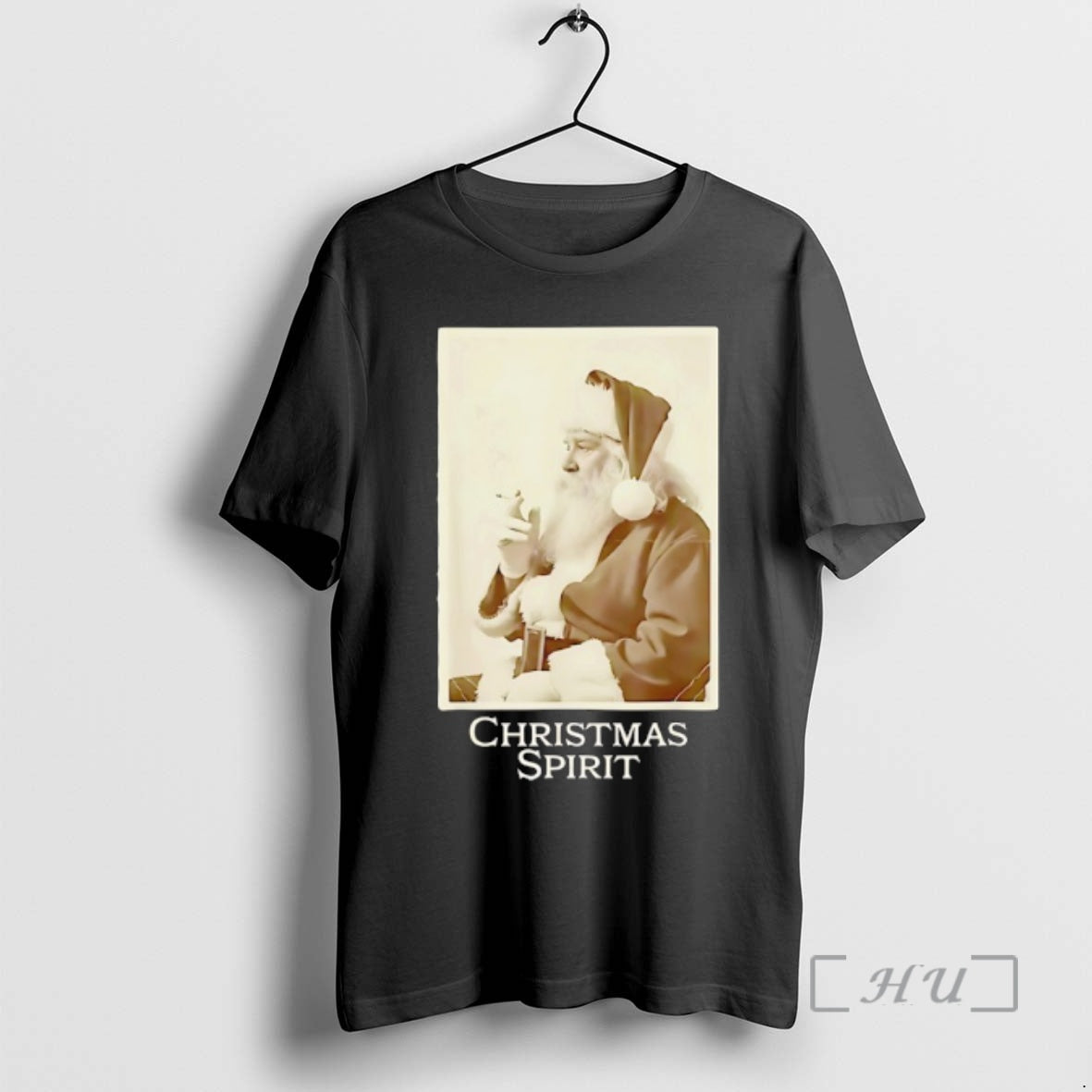 Trending Santa Claus Smoking Merry Christmas Spirit T-Shirts, Hoodie, Sweatshirt | InkNestWear.com