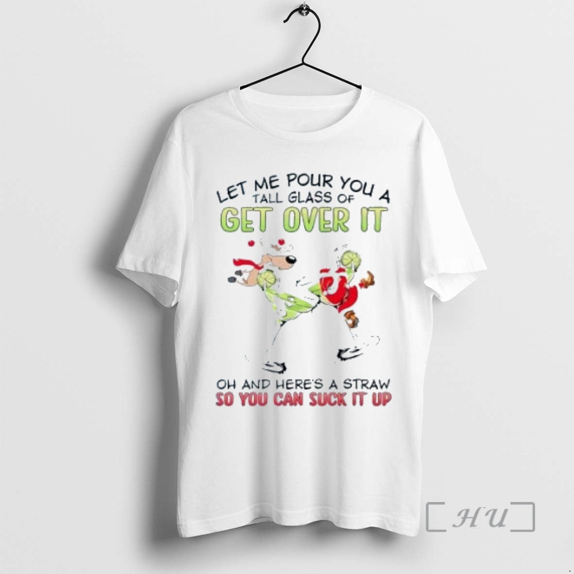 Trending Santa Let Me Pour You A Tall Glass Of Get Over It Christmas Premium T-Shirts, Hoodie, Sweatshirt | InkNestWear.com