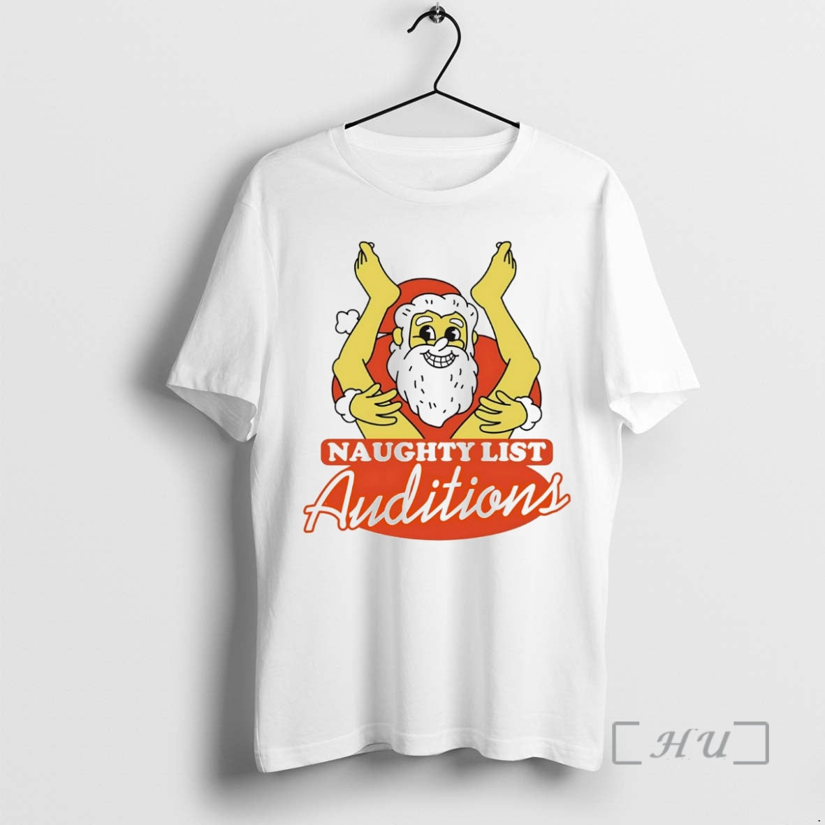 Trending Santa Naughty List Auditions Legs Christmas T-Shirts, Hoodie, Sweatshirt | InkNestWear.com