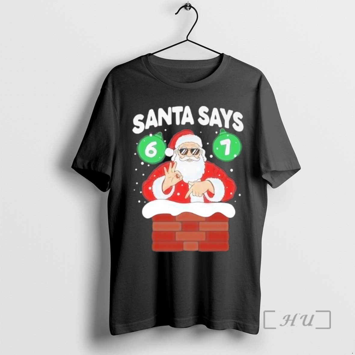 Trending Santa Says Six Seven Christmas 2025 T-Shirts, Hoodie, Sweatshirt | InkNestWear.com