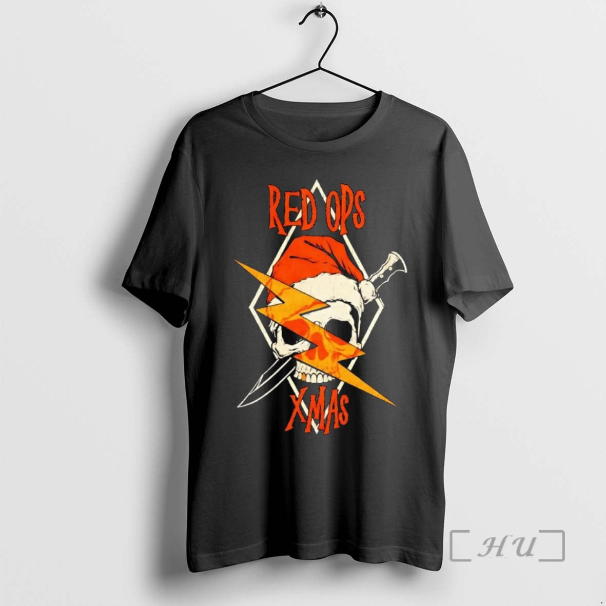 Trending Santa Skull Red Ops Xmas T-Shirts, Hoodie, Sweatshirt | InkNestWear.com