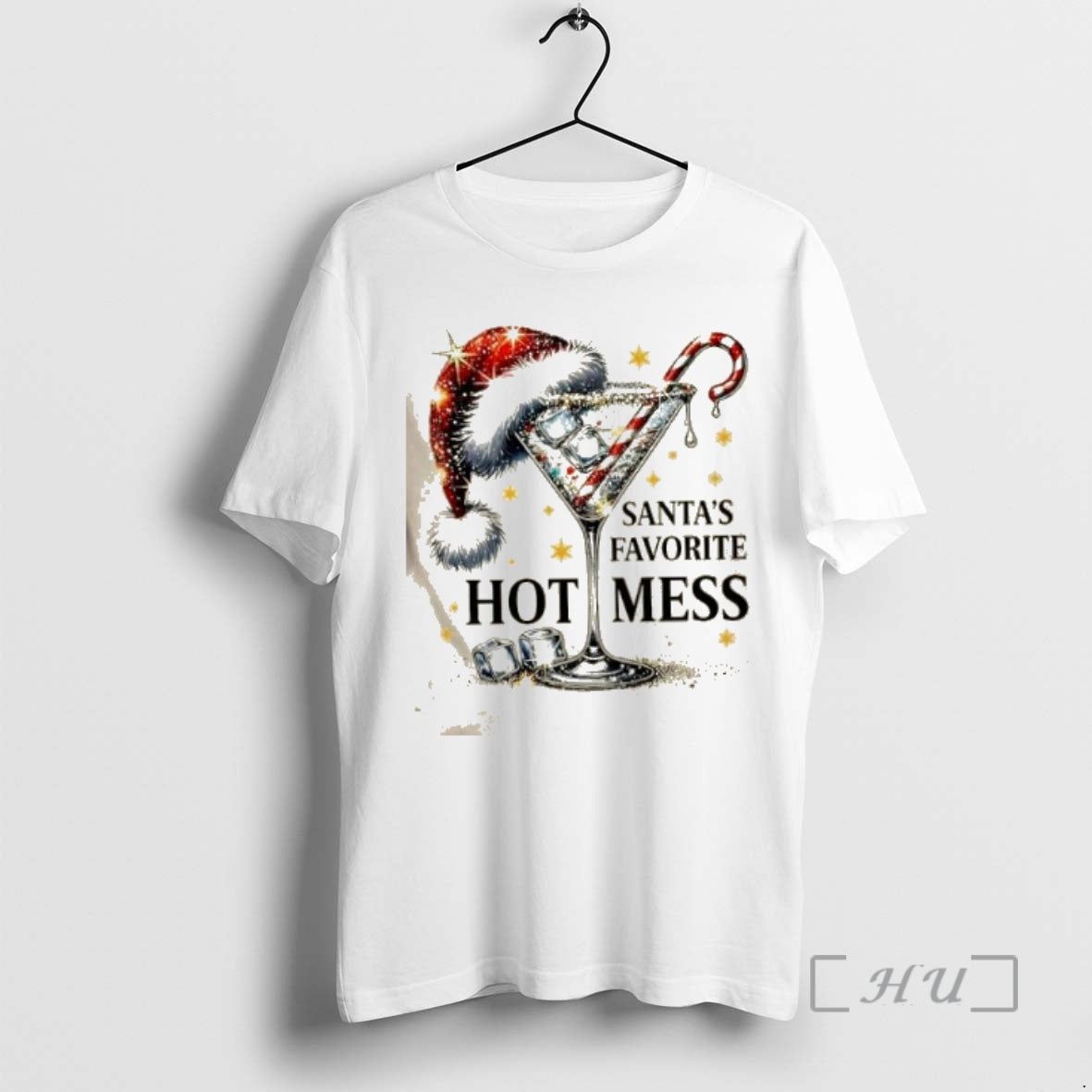 Trending Santas Favorite Hot Mess Christmas T-Shirts, Hoodie, Sweatshirt | InkNestWear.com