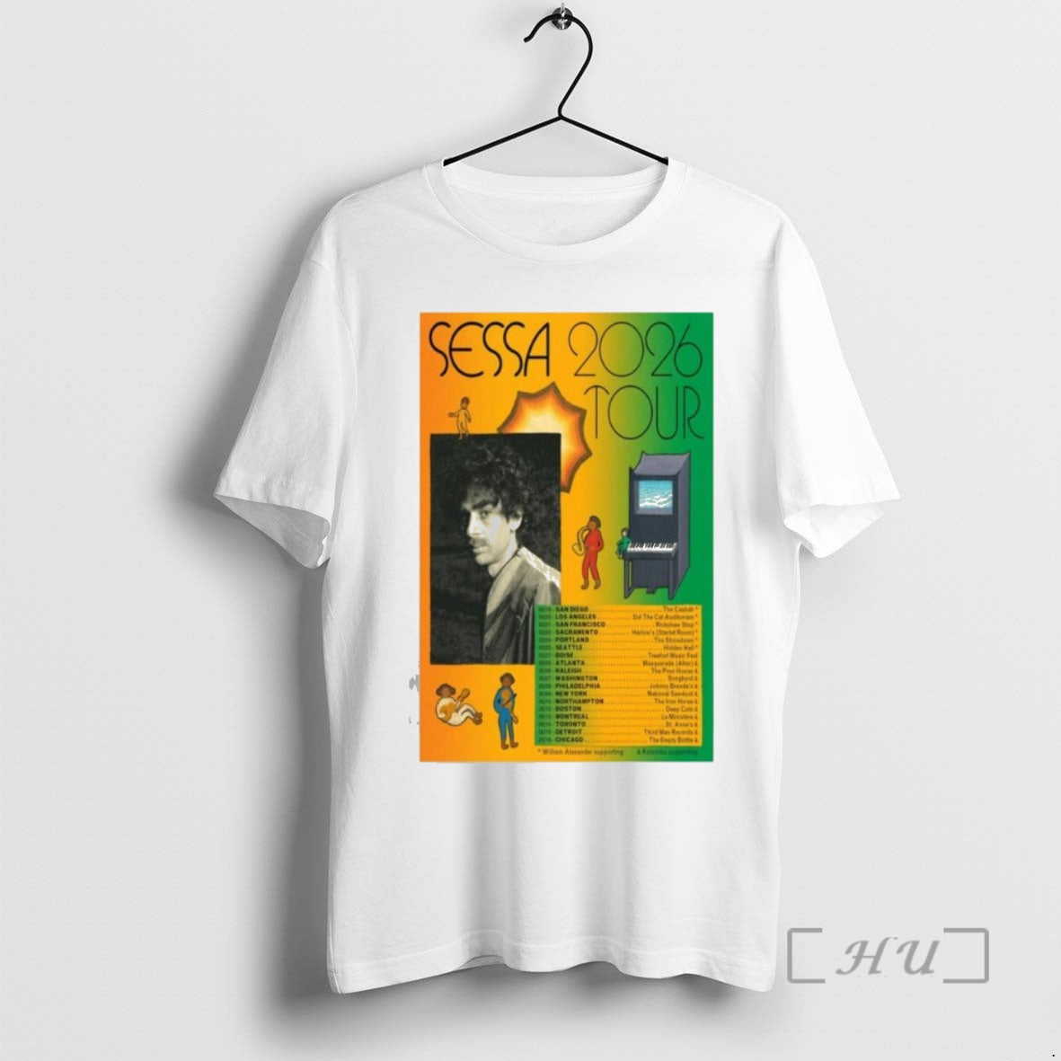 Trending Sessa Usa Canada Tour 2026 T-Shirts, Hoodie, Sweatshirt | InkNestWear.com