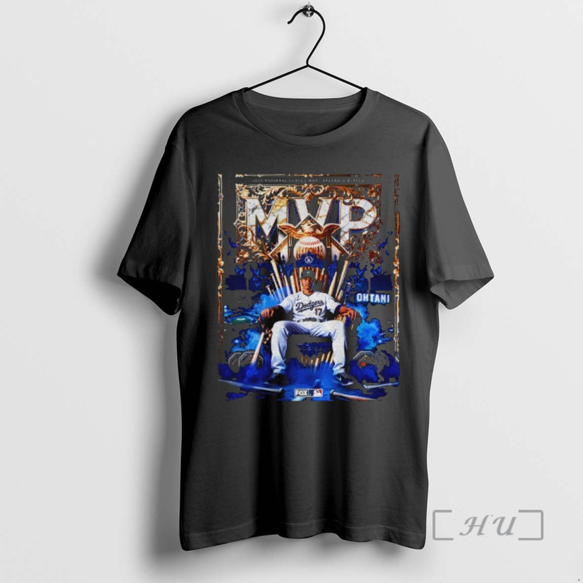 Trending Shohei Ohtani King Mvp 17 Los Angeles Dodgers Fox Mlb Baseball 2025 Premium T-Shirts, Hoodie, Sweatshirt