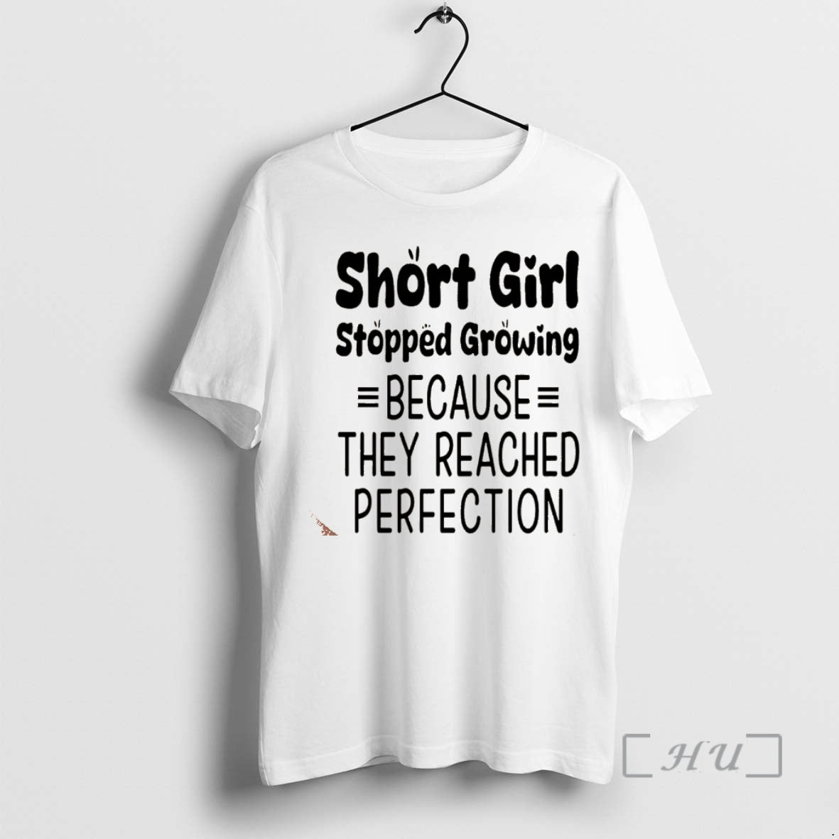 Trending Short Girls Stopped Growing Because They Reached Perfection Christmas T-Shirts, Hoodie, Sweatshirt | InkNestWear.com