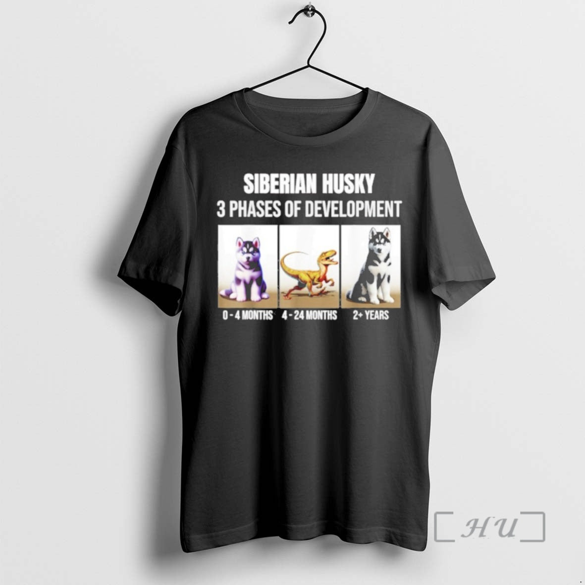 Trending Siberian Husky Puppy Dog 3 Phases Of Development Husky T-Shirts, Hoodie, Sweatshirt | InkNestWear.com