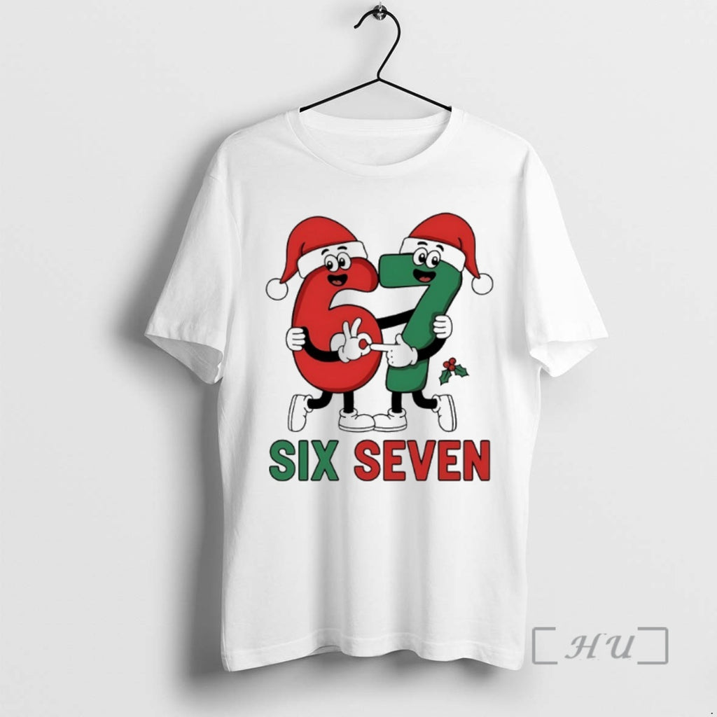 Trending Six Seven Christmas Funny Cute T-Shirts, Hoodie, Sweatshirt | InkNestWear.com
