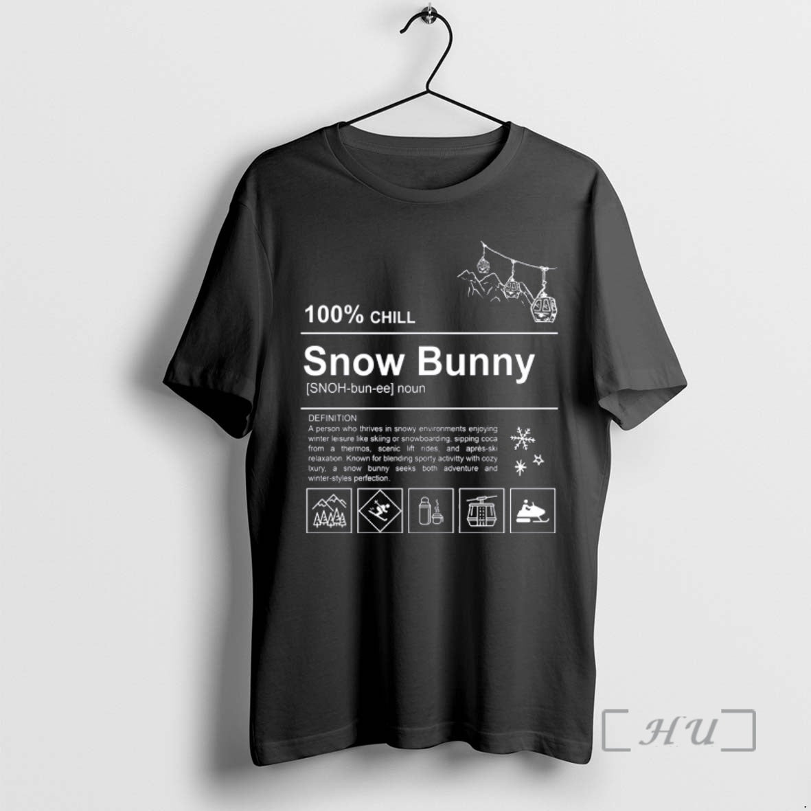 Trending Snow Bunny Funny Trendy Snow Bunny T-Shirts, Hoodie, Sweatshirt | InkNestWear.com
