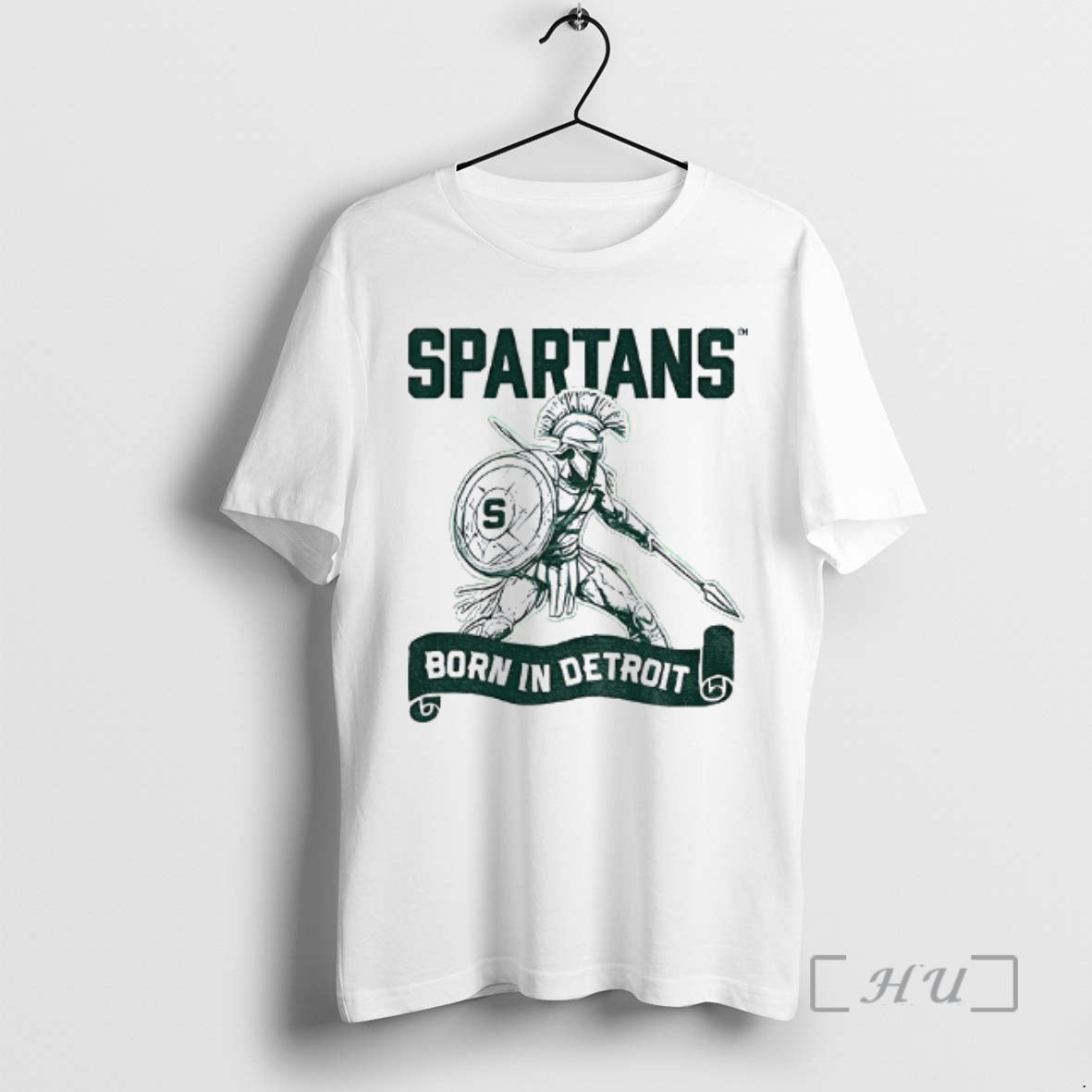 Trending Spartans Born In Detroit T-Shirts, Hoodie, Sweatshirt | InkNestWear.com