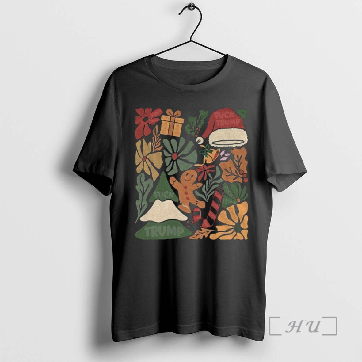 Trending Subtle Anti Trump Christmas Fuck Trump Fdt T-Shirts, Hoodie, Sweatshirt | InkNestWear.com
